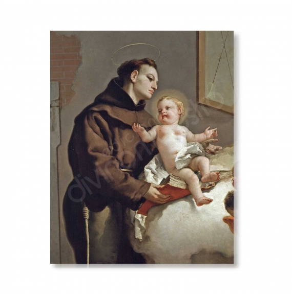 100 Postales - San Antonio de Padua (G. Tiepolo)