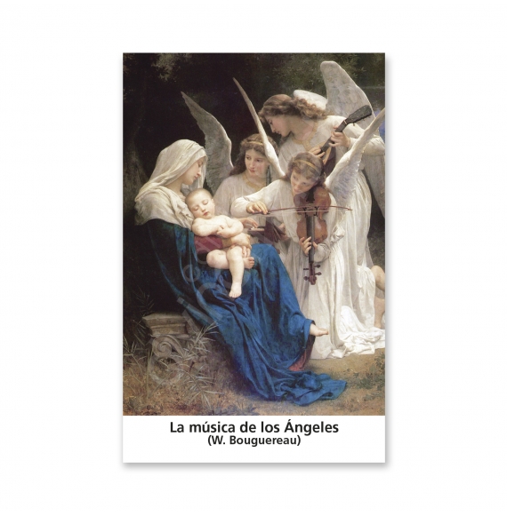 100 Estampas- La Música de Los Ángeles (Bouguereau)