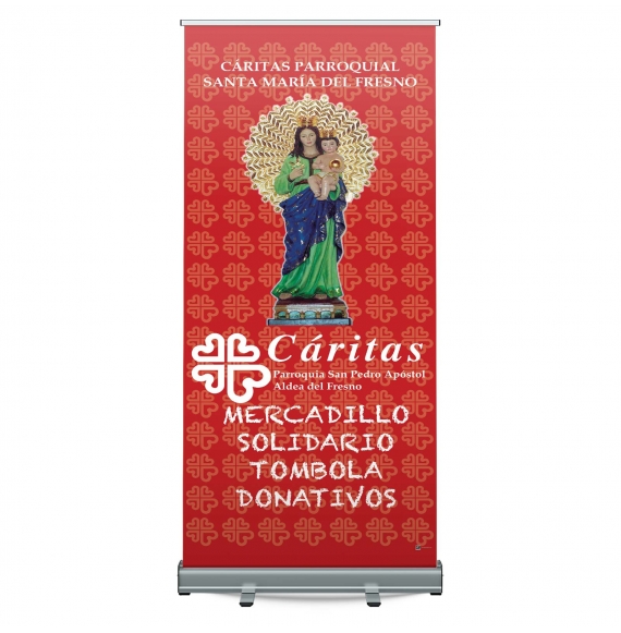 Display roll-up Enrollable 85x200 cm