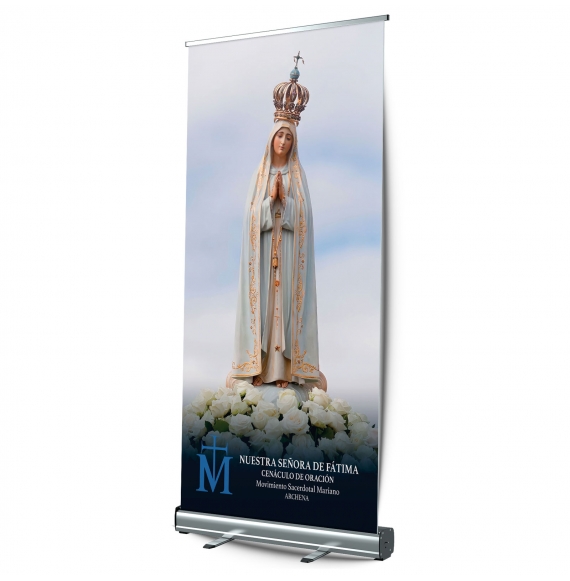 Display roll-up Enrollable 100x200 cm