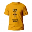 Camiseta "Ora más preocúpate menos"