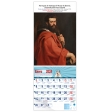 Calendario vertical de pared "Apostol Santiago" (Rubens)