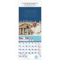 Calendario vertical de pared Papa Francisco "La Iglesia está llamada a ser siempre la casa abierta del padre..."