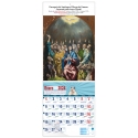 Calendario vertical de pared "Pentecostés" (El Greco)
