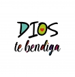 Felpudo "Dios te bendiga"