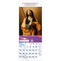 Calendario vertical de pared "Apostol Santiago" (Guido Reni)