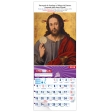 Calendario vertical de pared "El Salvador con la Eucaristía" (Juan de Juanes)
