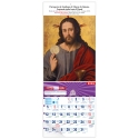 Calendario vertical de pared "El Salvador con la Eucaristía" (Juan de Juanes)