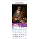 Calendario vertical de pared "Las Lágrimas de San Pedro" (José de Ribera)