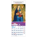 Calendario vertical de pared "Virgen de la Granada" (Fray Angélico)