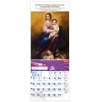 Calendario vertical de pared "Ntra. Sra. del Rosario"(Murillo)