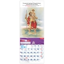 Calendario vertical de pared "San Cristóbal"
