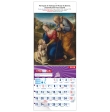 Calendario vertical de pared "La Sagrada Familia del Cordero" Rafael