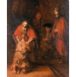 Calendario vertical de pared "Regreso del Hijo Pródigo" (Rembrandt)